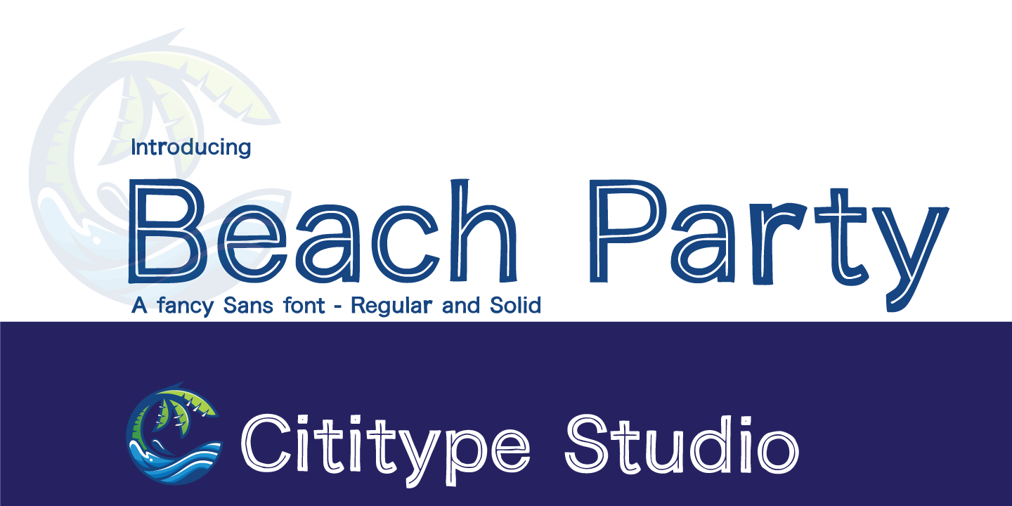 Font Beach Party